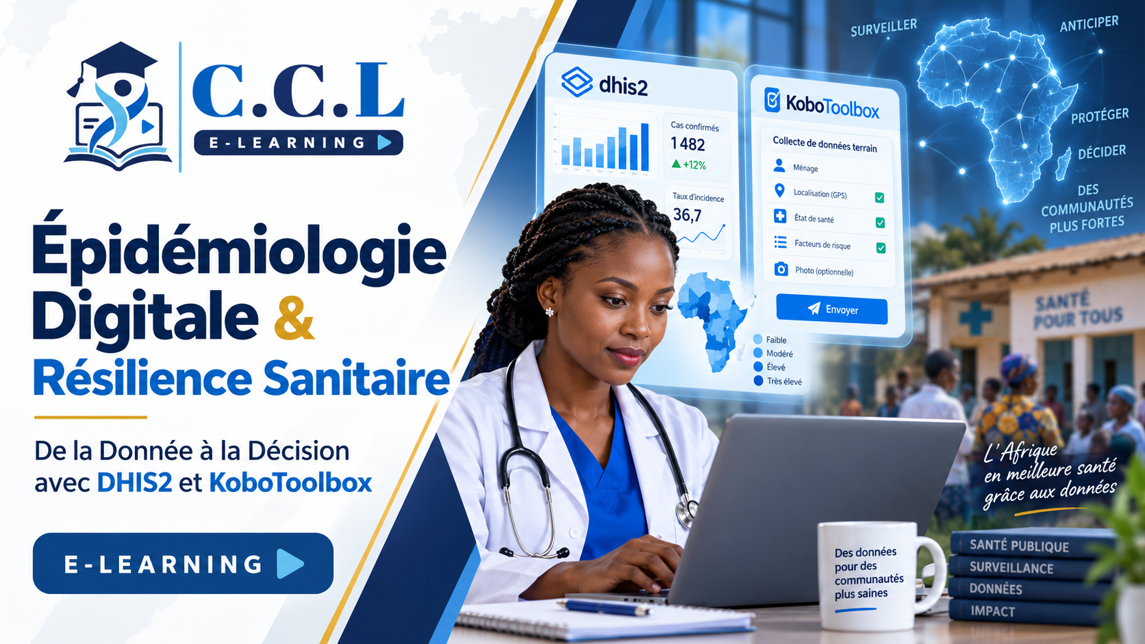 Épidémiologie Digitale & Résilience Sanitaire : De la Donnée à la Décision avec DHIS2 et KoboToolbox