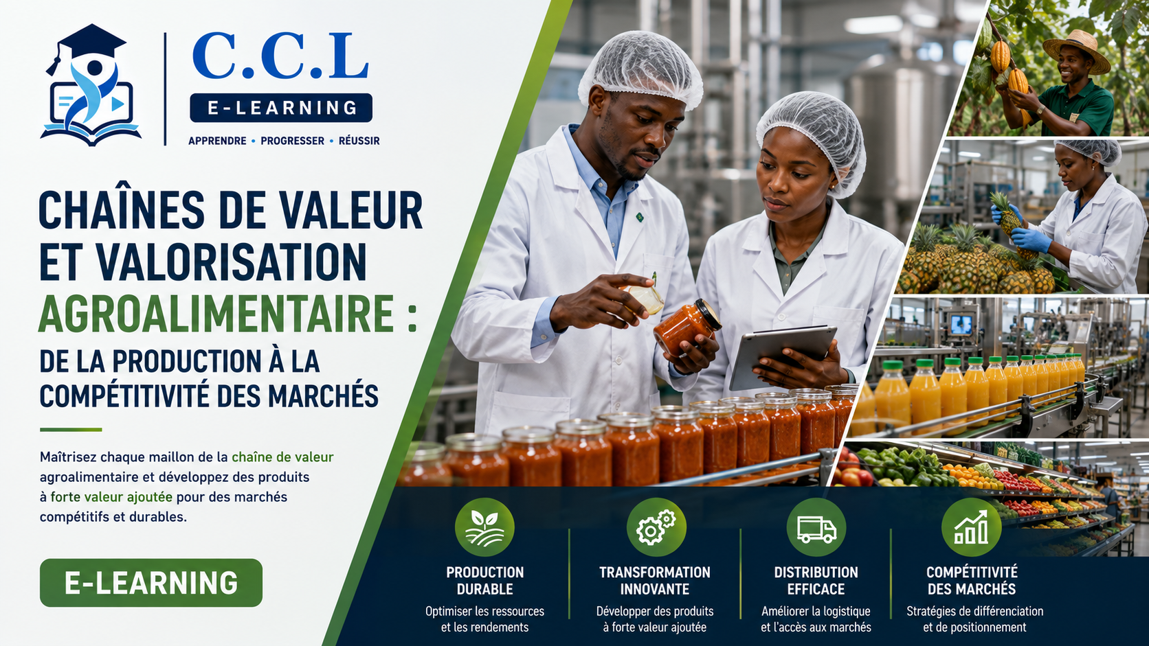 Chaînes de Valeur et Valorisation Agroalimentaire : De la Production à la Compétitivité des Marchés