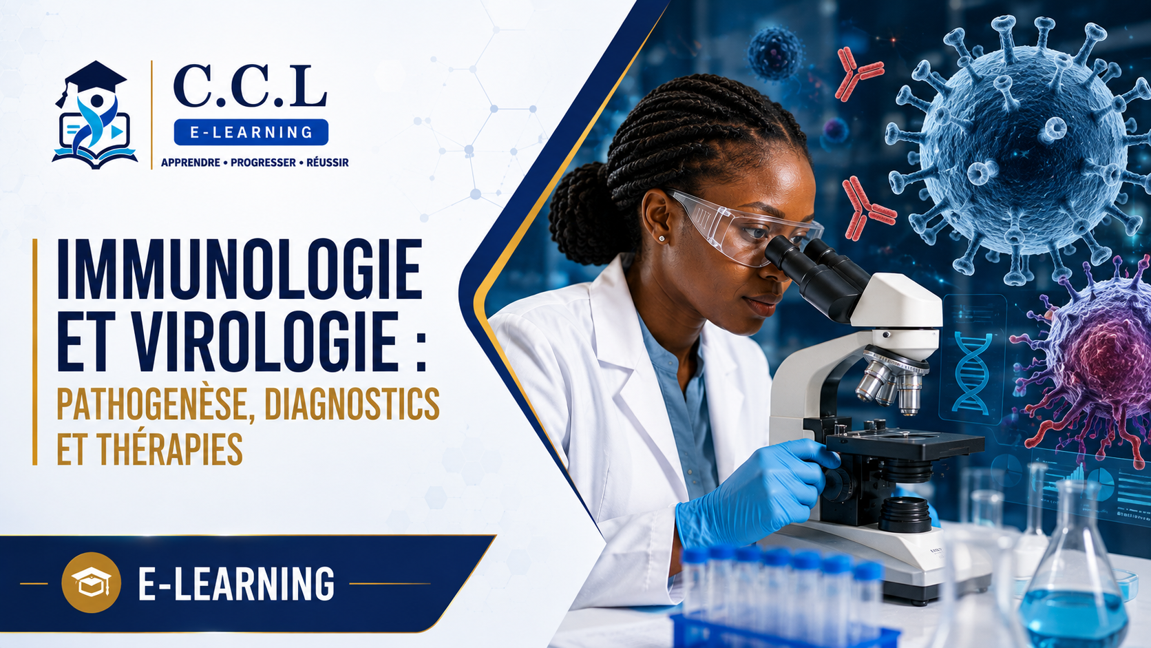 Immunologie et Virologie : Pathogenèse, Diagnostics et Thérapies