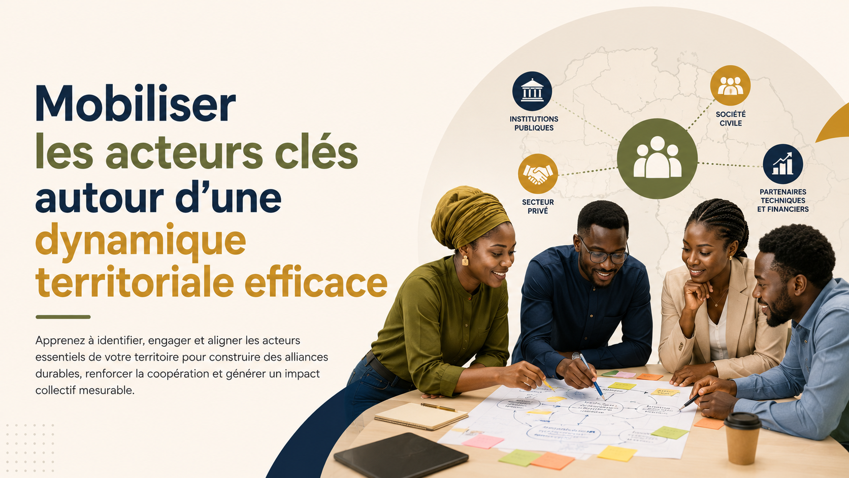 Mobiliser les acteurs clés autour d’une dynamique territoriale efficace
